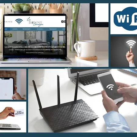 Nid Marin Clim Wifi Proche Lit 140 Appartement