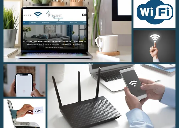 Nid Marin Clim Wifi Proche Lit 140 Apartamento